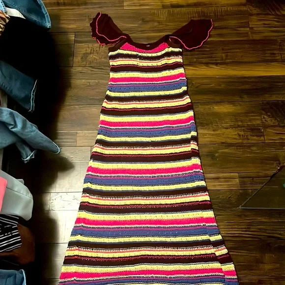 Zara | Dresses | Zara Crochet Dress | Poshmark